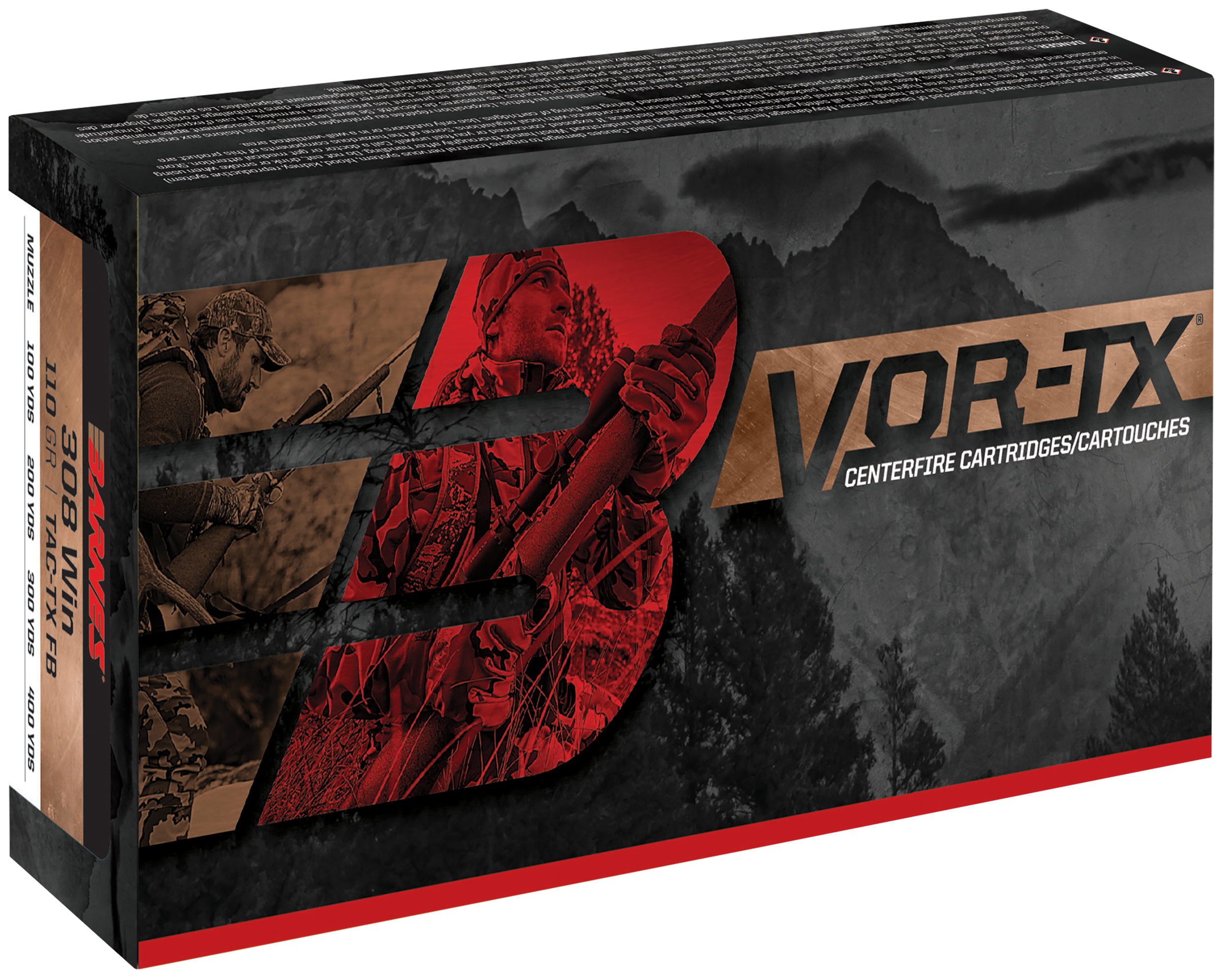 Barnes Bullets VOR-TX 260 Remington Tipped TSX Boat Tail 120 Grain 20 Rounds