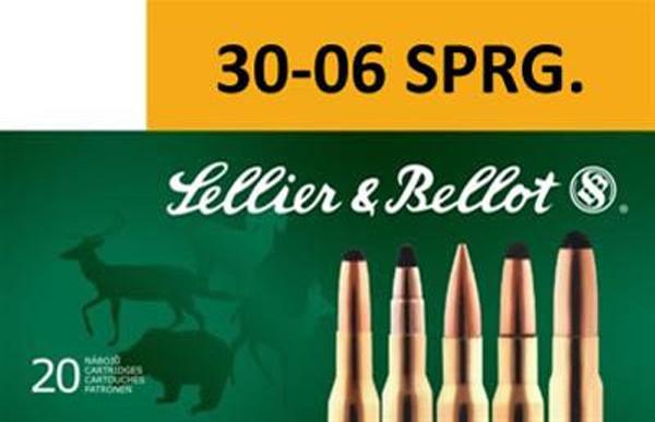 Sellier & Bellot 30-06 Springfield Soft Point Cutting Edge 150 Grain 20 Rounds