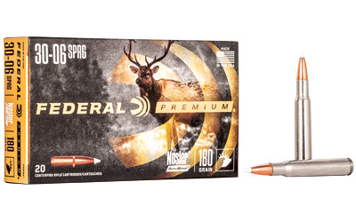 Federal Premium 30-06 Springfield Nosler AccuBond 180 Grain 20 Rounds