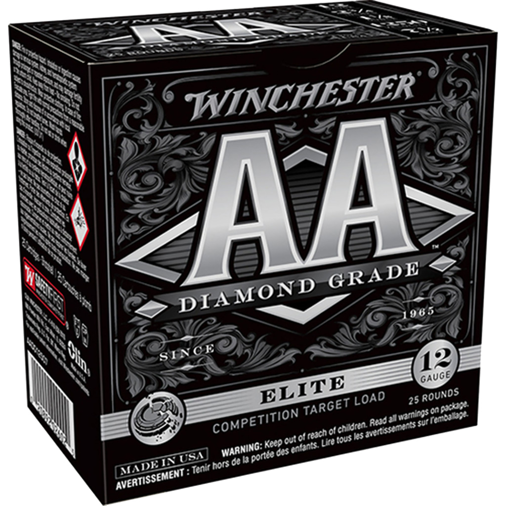 Winchester Aa Diamond Grade Load 12 Gauge Shot 1 1/8 Ounce 25 Rounds