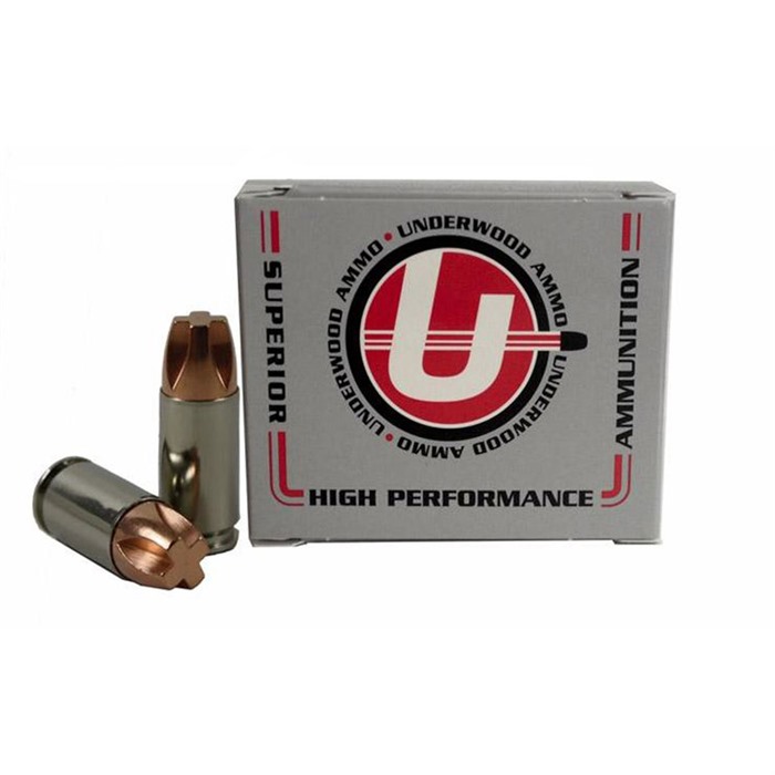Underwood Ammo 9mm Luger +P+ 115 Grain Copper Solid Handgun Ammunition 2...-img-0