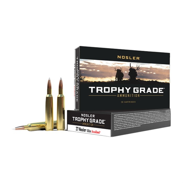 Nosler Trophy Grade 27 Nosler Accubond 150 Grain 20 Rounds