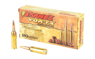 Barnes VOR-TX Rifle Ammo 6.5 PRC TSX 130 Grain 20 Rounds