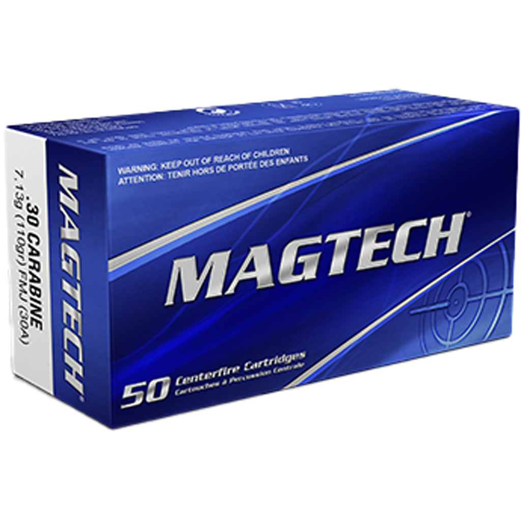 Magtech Standard 30 Carbine Full Metal Jacket 110 Grain 50 Rounds