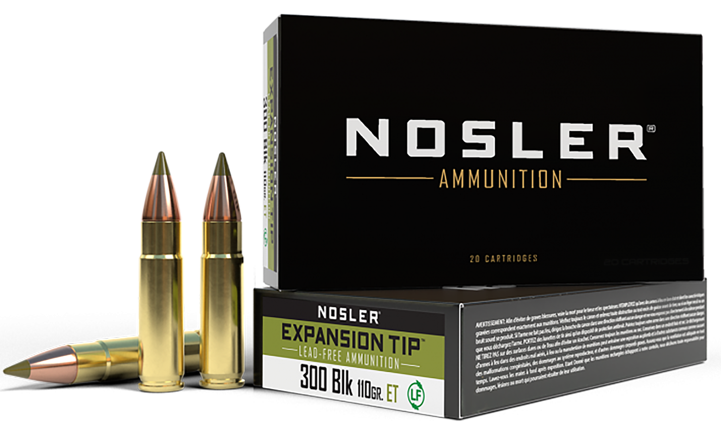 Nosler E Tip 300 AAC Blackout E Tip 110 Grain 20 Rounds