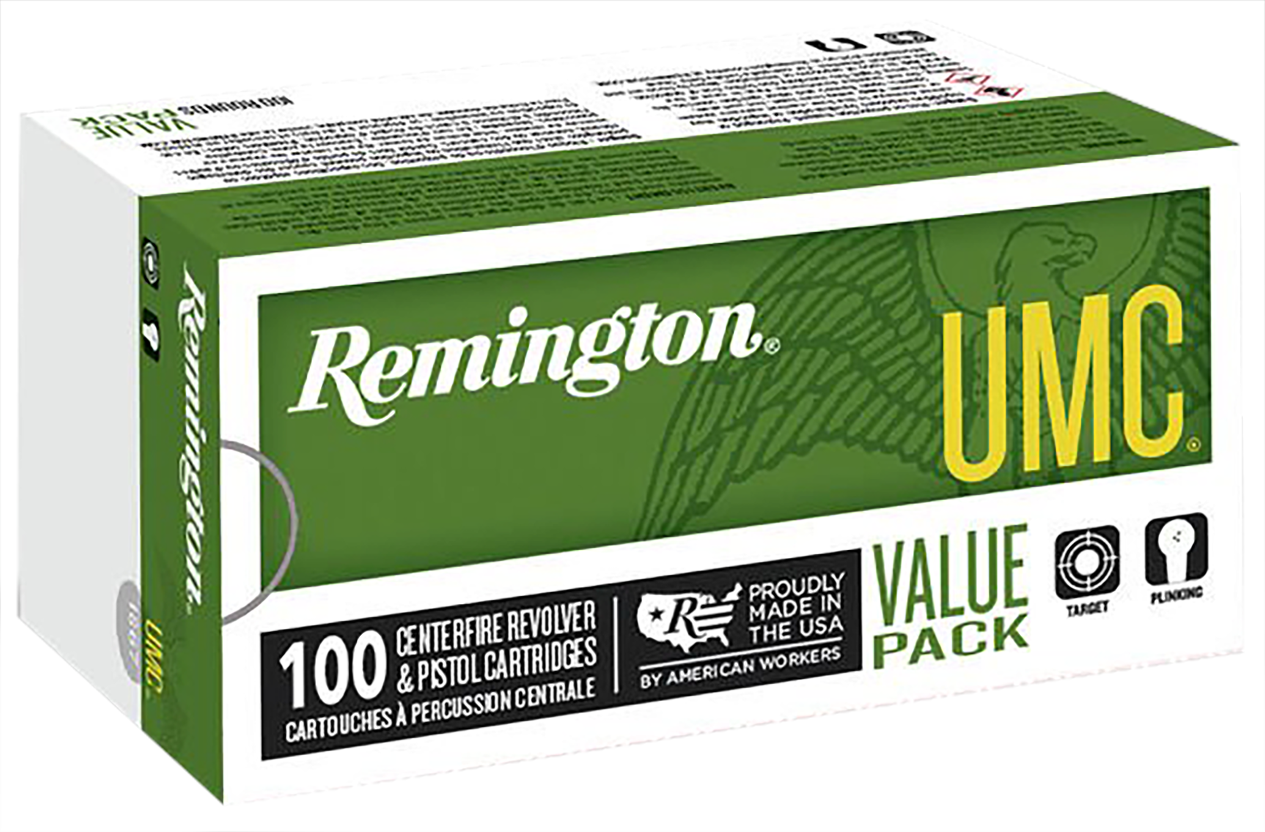 Remington UMC 9mm Jacketed Hollow Point 115 Grain 100 Rounds