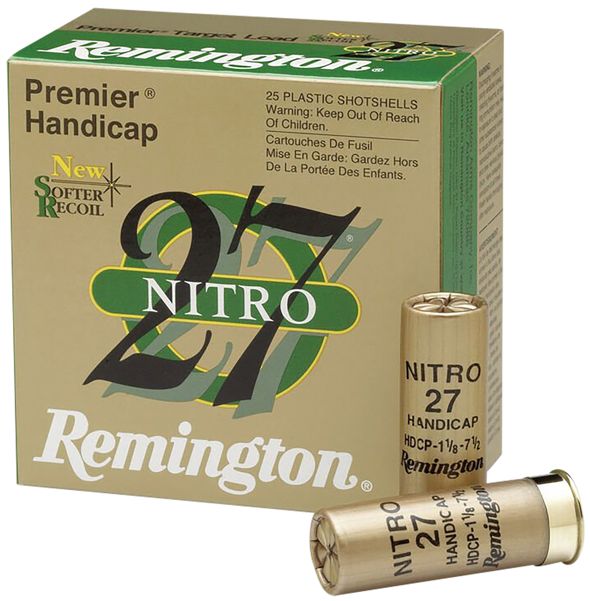Remington Premier Nitro 27 12 Gauge 7.5 Shot 1 Ounce 25 Rounds