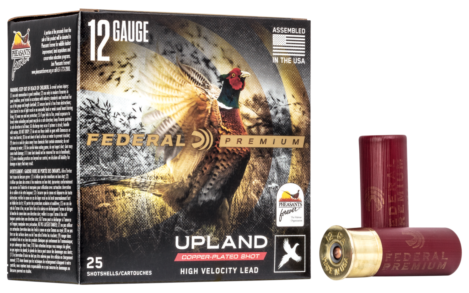 Federal Premium Wing-Shok 12 Gauge 4 Shot 1 1/4 Grain 25 Rounds