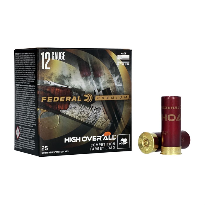 Federal High Over All 12 Gauge 1oz 8.5 Shot 25 Rounds