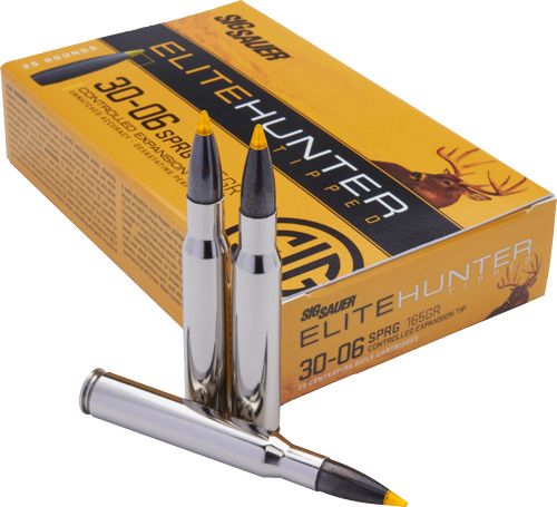 Sig Sauer Elite Hunter 30-06 Tipped Controlled Expansion 165 Grain 20 Rounds