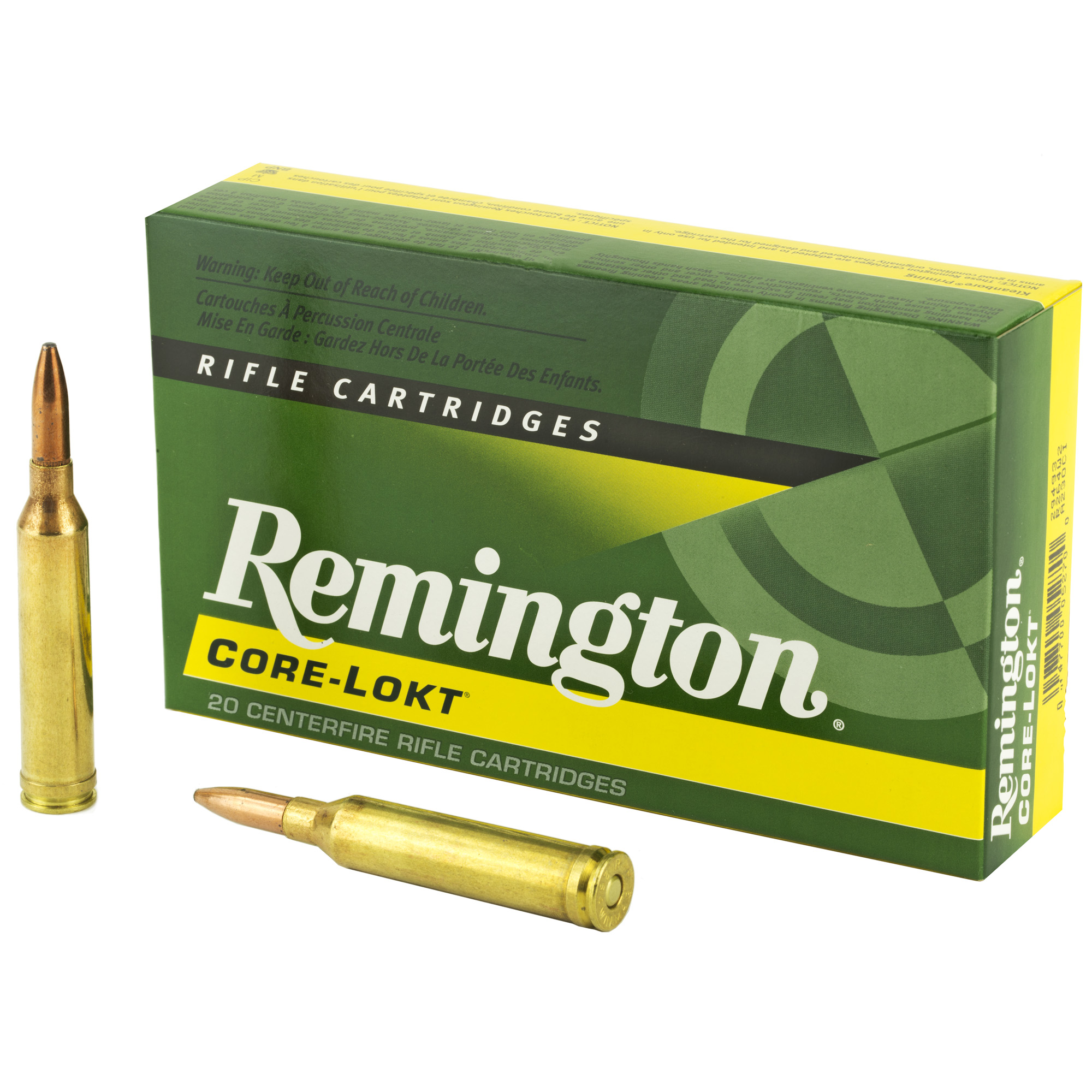 Remington Core-Lokt 264 Winchester Magnum Soft Point 140 Grain 20 Rounds