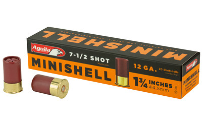 Aguila Minishell 12 Gauge 8 Shot 5/8 Grain 20 Rounds