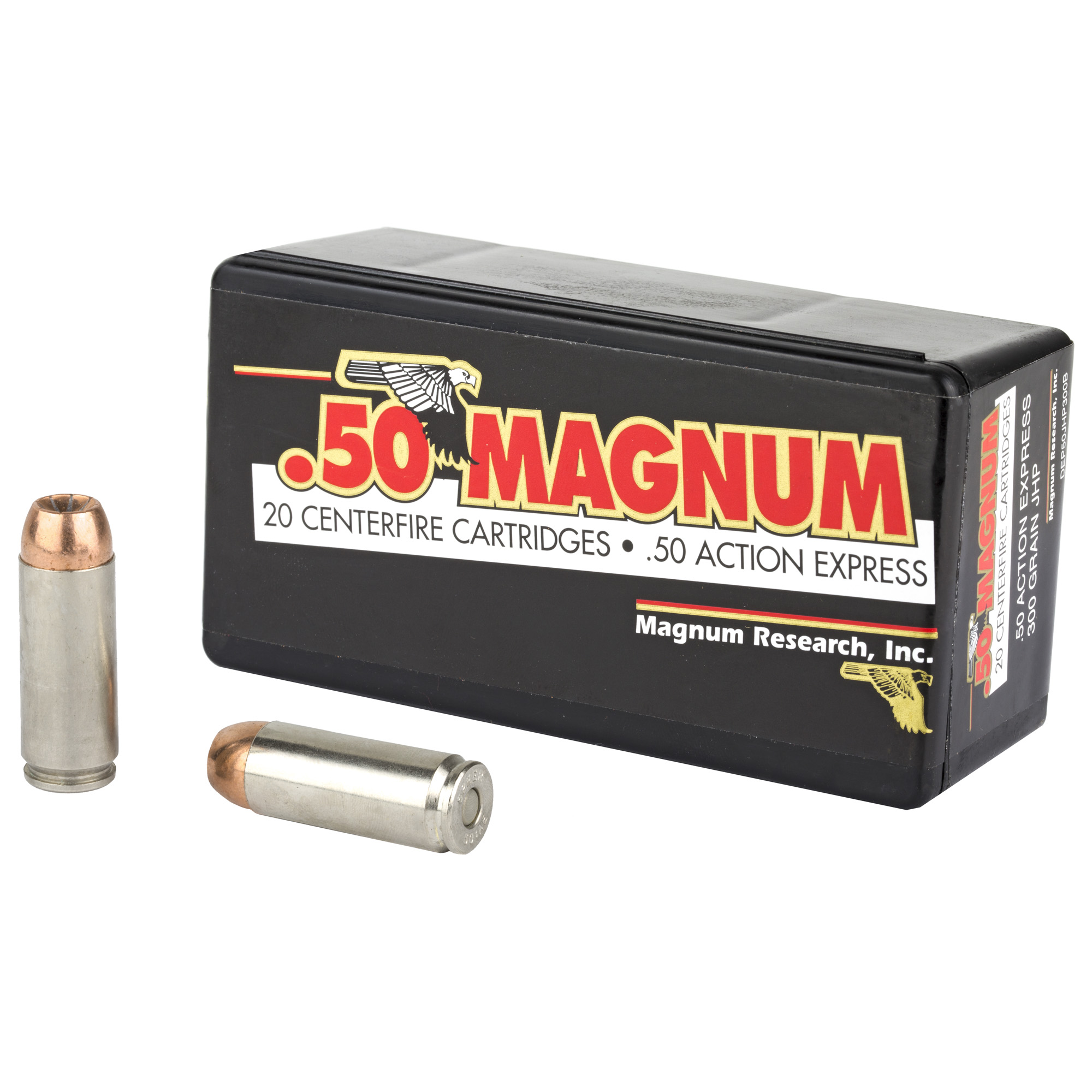 Magnum Research Handgun Ammunition .50 AE 300 gr JHP  20/box