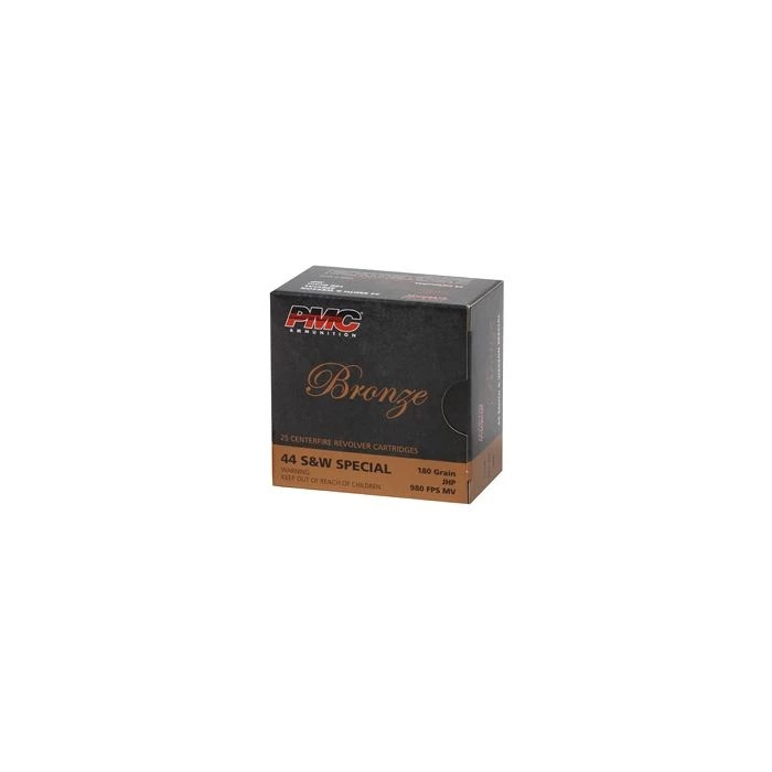 PMC Bronze .44 S&W Special JHP 180 Grain 25 Rounds
