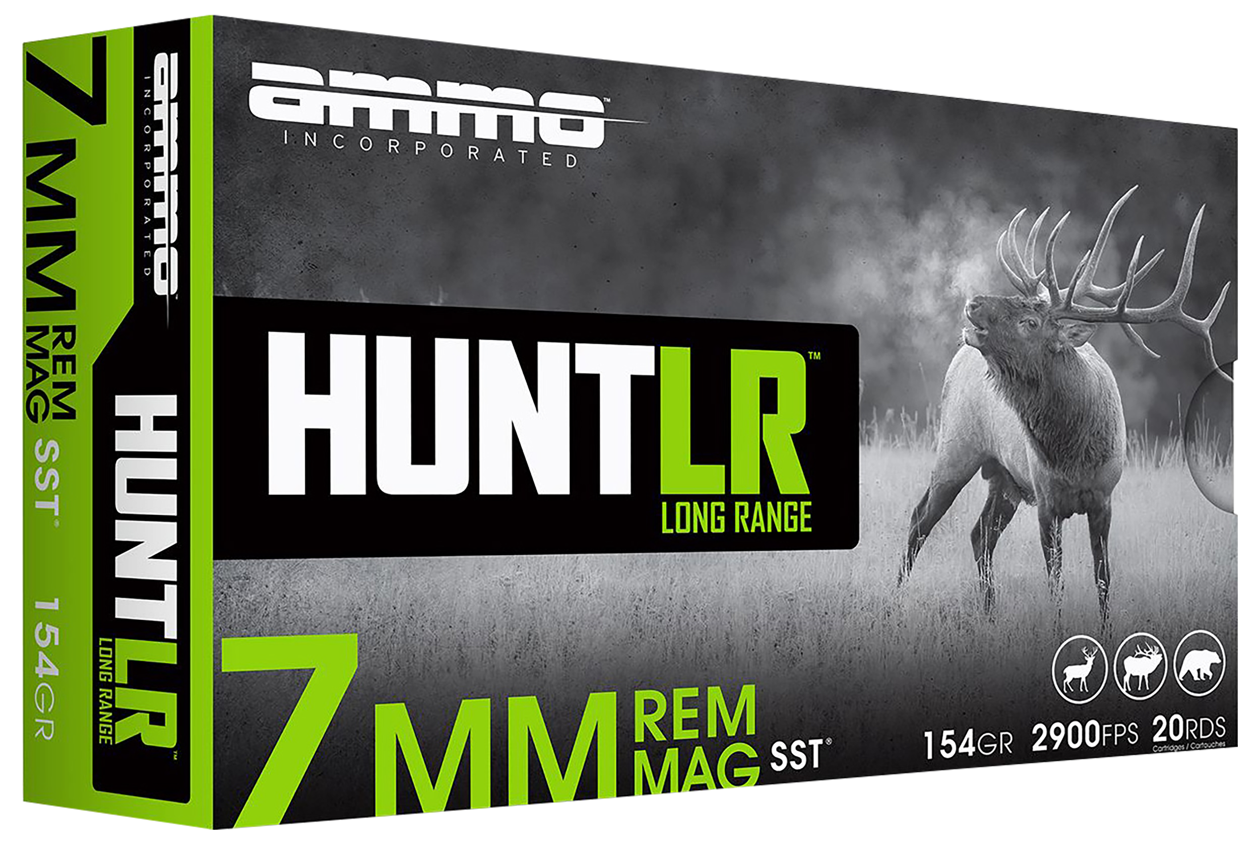 Ammo Inc 7MM154SSTA20 Signature 7mmRem Mag 154gr Super Shock Tip 20 Rounds