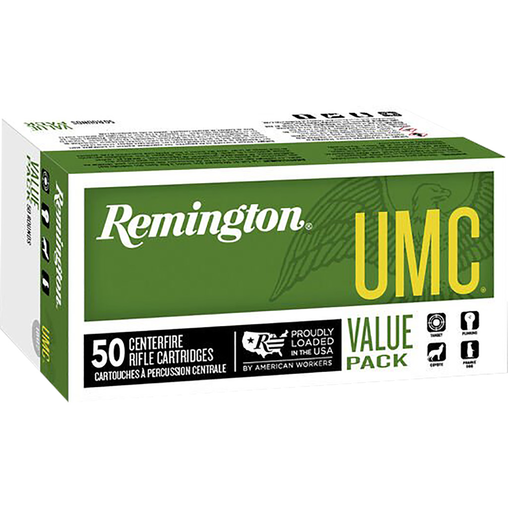 Remington UMC 223 Remington Jacketed Hollow Point 50 Grain 50 Rounds