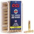 CCI TNT Green .22 WMR Hollow Point 30 Grain 2000 Rounds