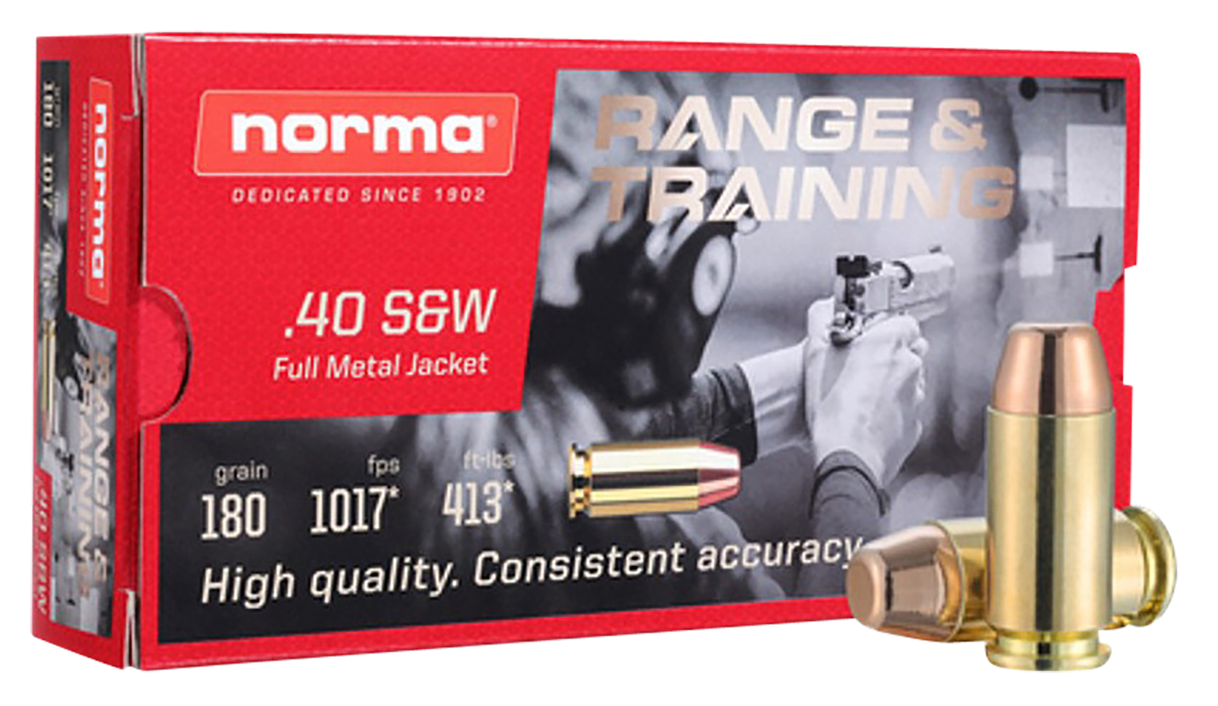 Norma Ammunition 611440020 Self Defense NXD 40S&W 93gr 20 Rounds