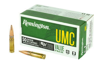 Remington UMC 300 AAC 300 Blackout 120 Grain 50 Rounds