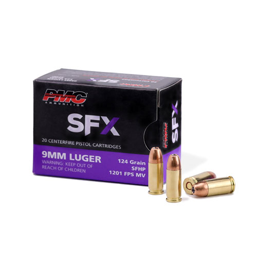 PMC SFX 9mm Luger Starfire Hollow Point 124 Grain
