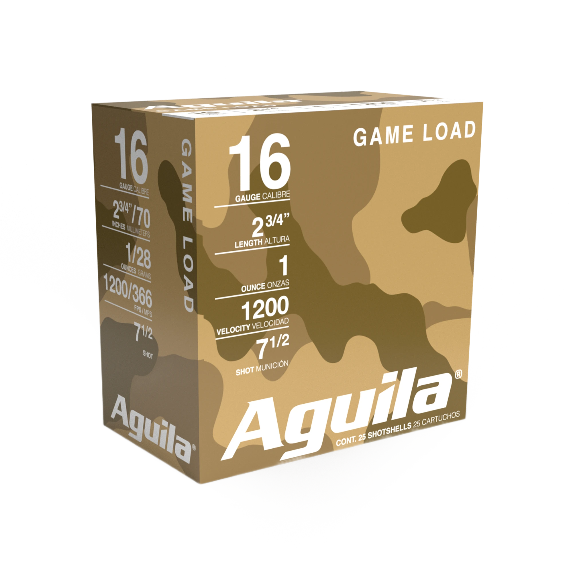 Aguila Birdshot 16 Gauge 2 3/4 Inch 1 Oz 25 Rounds