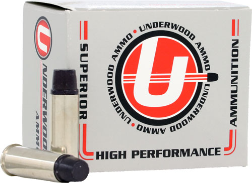 Underwood Ammo Lead Keith-Type Semi-Wadcutter Gas Check Handgun Ammunition 44 Spl 255gr LSWC 1000 fps 20/ct