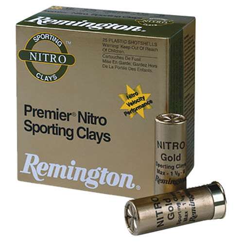 Remington Premier Nitro 12 Gauge Lead 1 Ounce 7.5 Shot 25 Rounds
