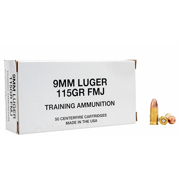CCI Blazer 9mm Luger Full Metal Jacket 115 Grain 50 Rounds