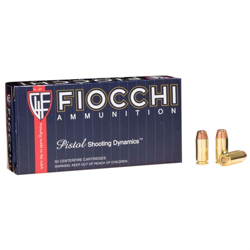 Fiocchi Defense Dynamics, 40 S&w, Jacketed Hollow Point, 165 Grain, 50 Rounds