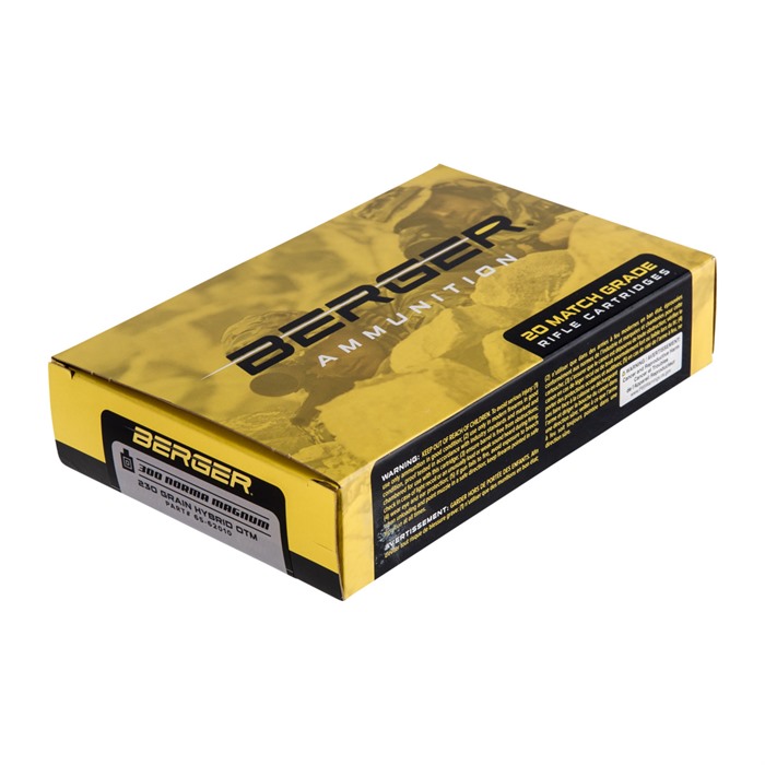 Bergara 300 Norma Magnum Hybrid OTM 230 Grain 20 Rounds