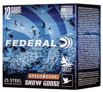 Federal 12GA 3 Inch 1-1/4 Ounce #2 Snow Goose Loads 25 Rounds