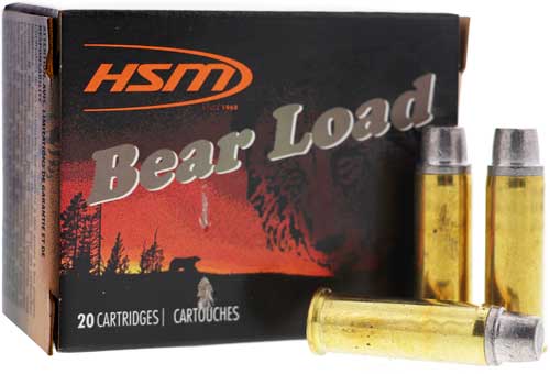 Hsm Bear Load, 454 Casull, Wide Flat Nose, 325 Grain, 20 Rounds