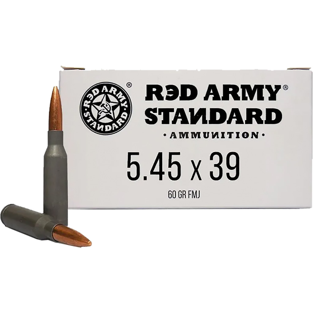 Red Army Standard Rifle Ammo 5.45x39 60 gr. FMJ 20 rd.