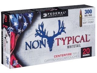 Federal 308 Winchester Soft Point 180 Grain 20 Rounds