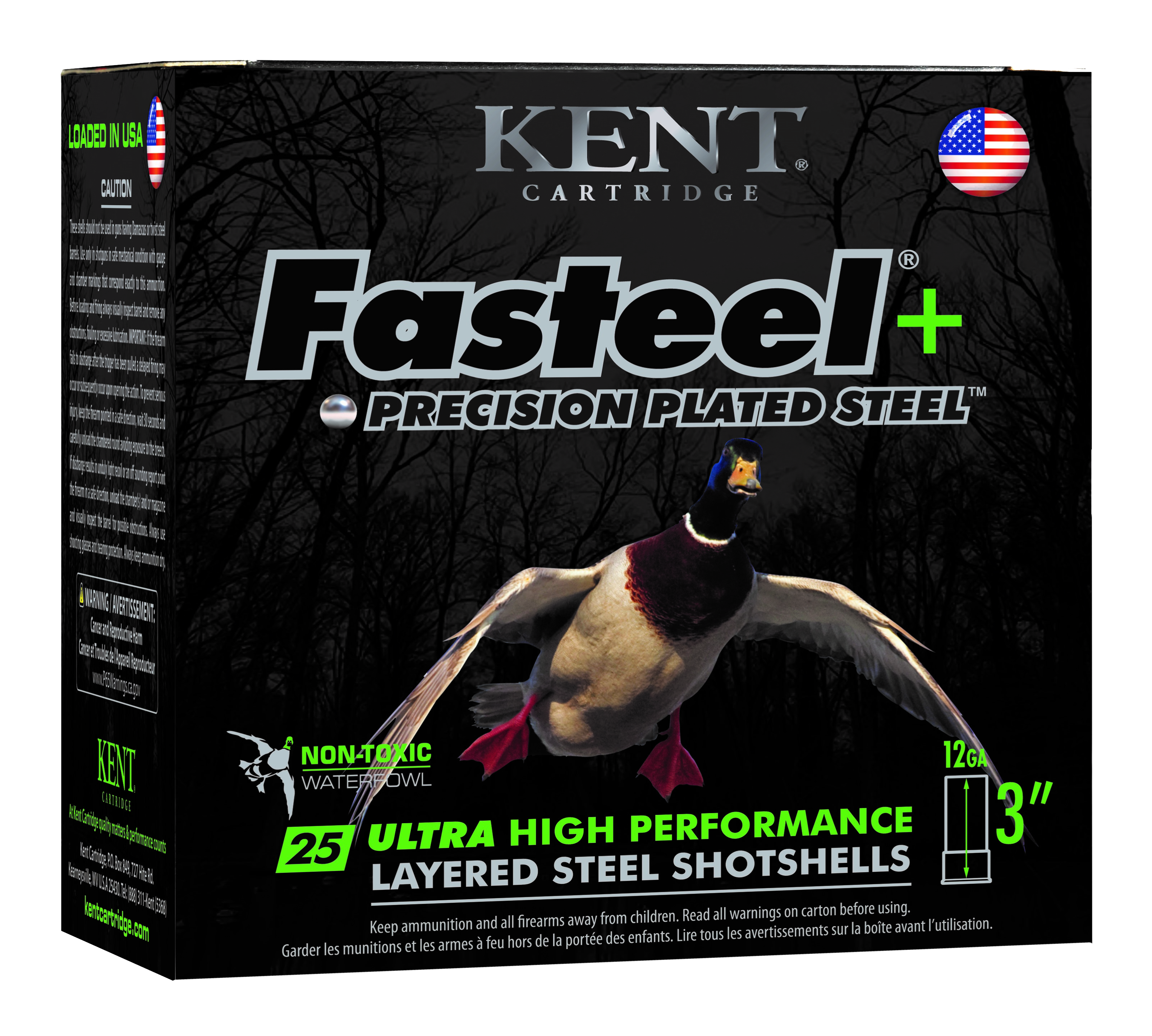 Kent Cartridge K123FSP364X6 Fasteel +  12 Gauge 3" 1 1/4 oz 4/6 Shot 25 Rounds