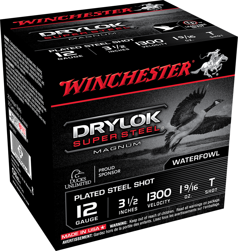 Winchester Drylok Magnum 12 Gauge T Shot 9/16 Grain 25 Rounds