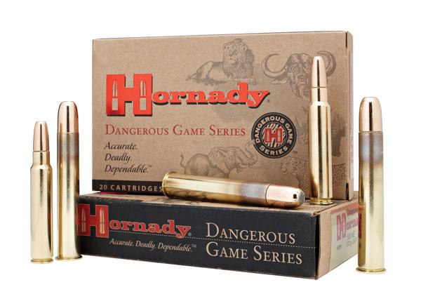 Hornady Dangerous Game Series .376 Steyr Soft Point 225 Grain 20 Rounds