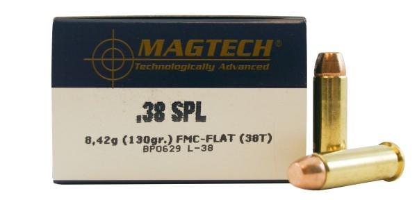 Magtech 38T Range Training 38 Special Full Metal Jacket 130 Grain 50 Rounds