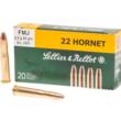 Sellier & Bellot SB22HA Rifle 22Hornet 45gr Full Metal Jacket 20 Rounds