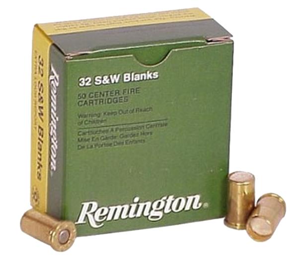 Remington Blank Cartridges .32 S&W 32 Grain 50 Rounds