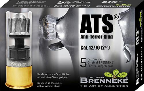 Brenneke Anti Terror Slugs 12 ga. 2 3/4 in. 1 oz. 5 rd.