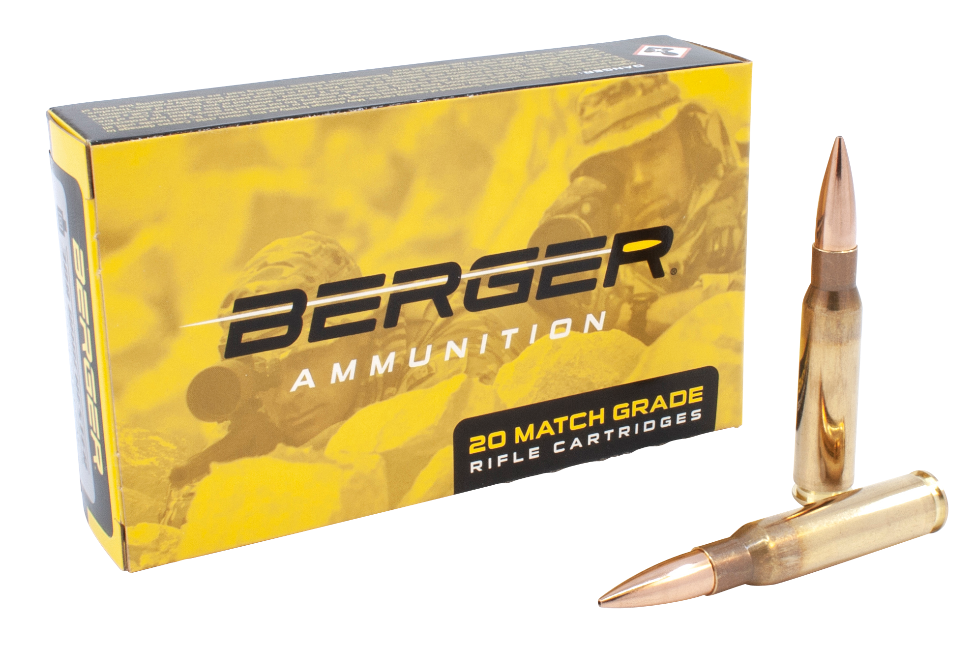 Bergara Berger Bullets 308 Winchester Hybrid Open Tip Match 175 Grain 20 Rounds