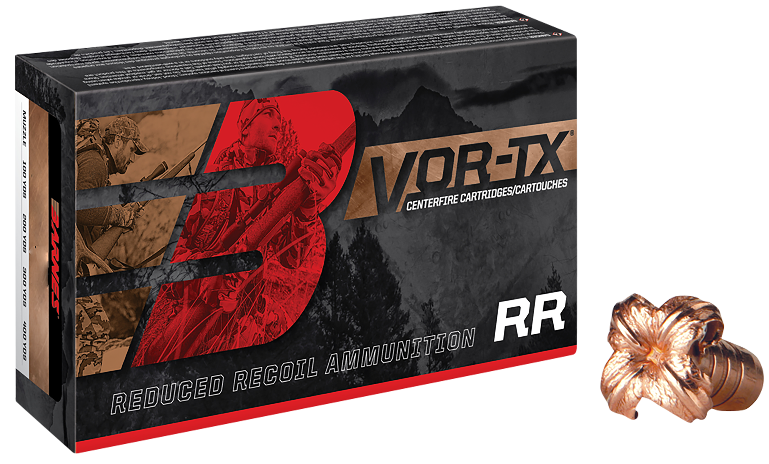 Barnes Bullets TTSX Boat Tail 308 Winchester 110 Grain 20 Rounds