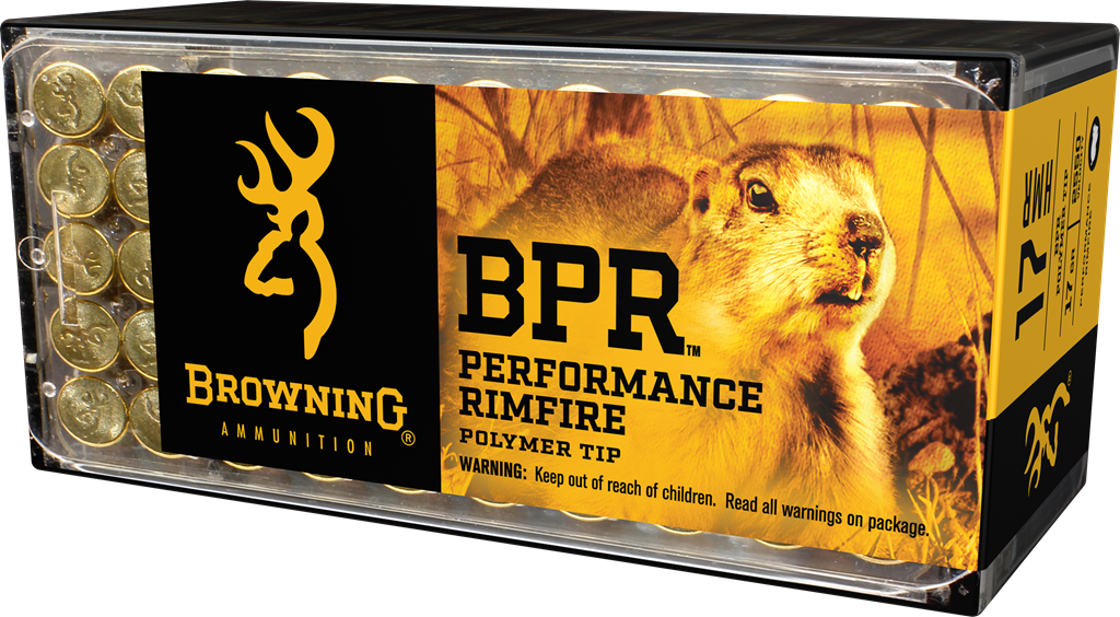 Browning BPR Performance 17 HMR Polymer Tip 17 Grain 50 Rounds