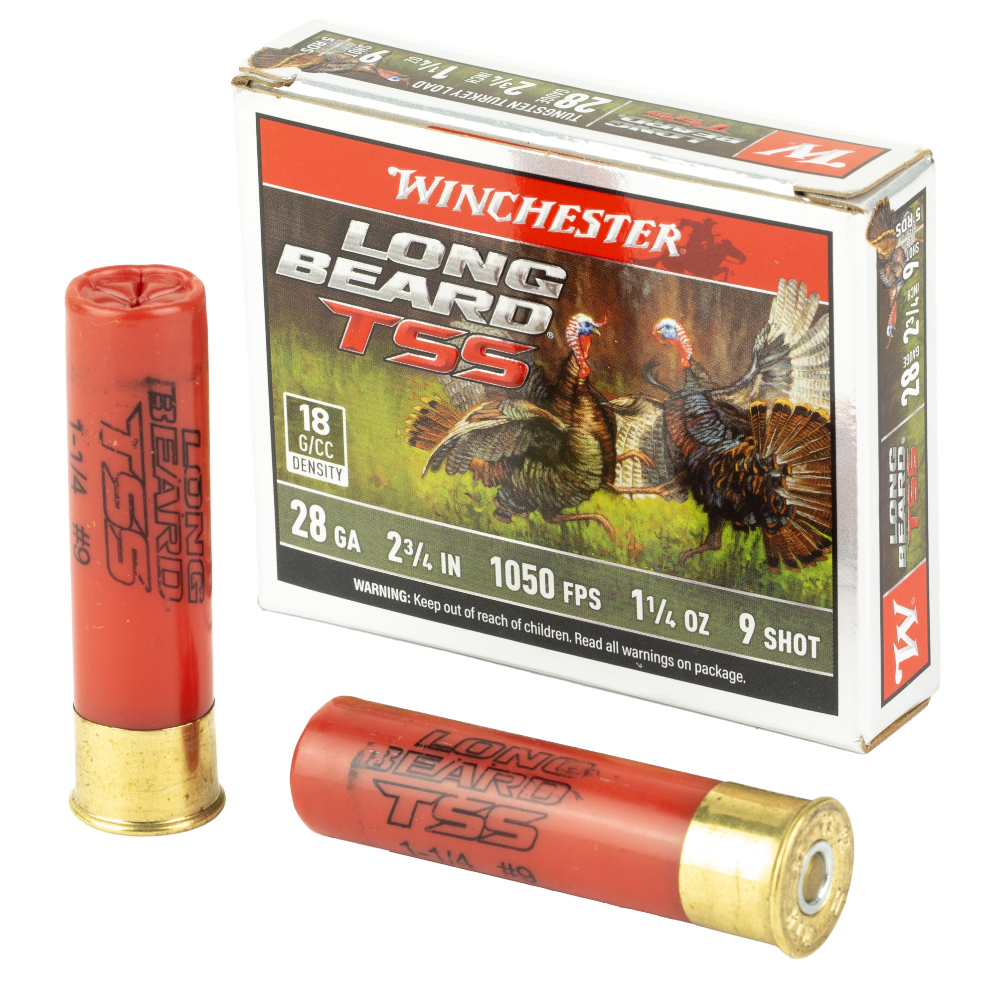 Winchester Long Beard TSS Load 28 Gauge TSS Tungsten 1 1/4 oz 5 Rounds