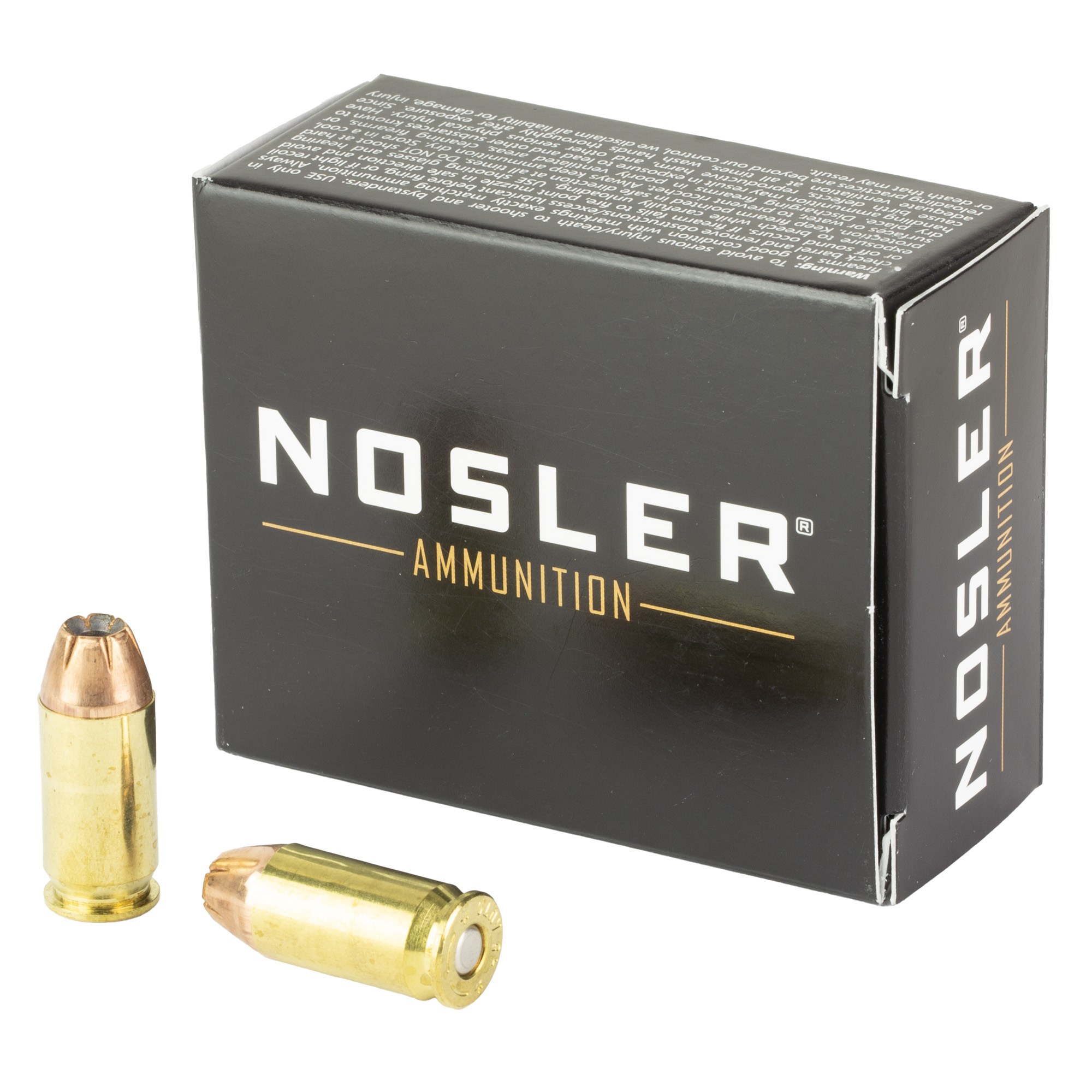 Nosler Asp Suppressor Ready 45 Acp Jacketed Hollow Point 230 Grain 20 Rounds