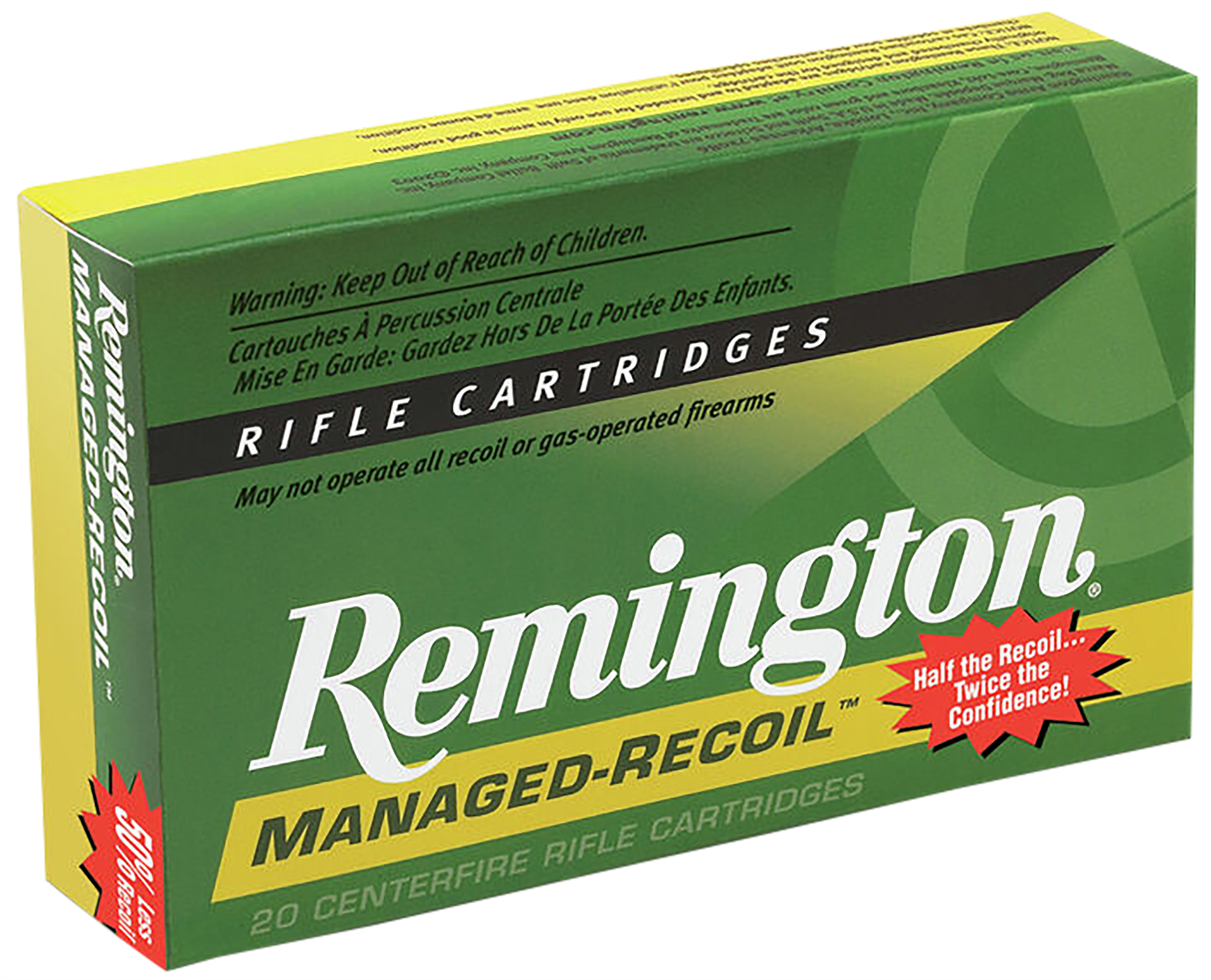 Remington Managed Recoil 30-30 Winchester Core-Lokt Soft Point 125 Grain 20 Rounds