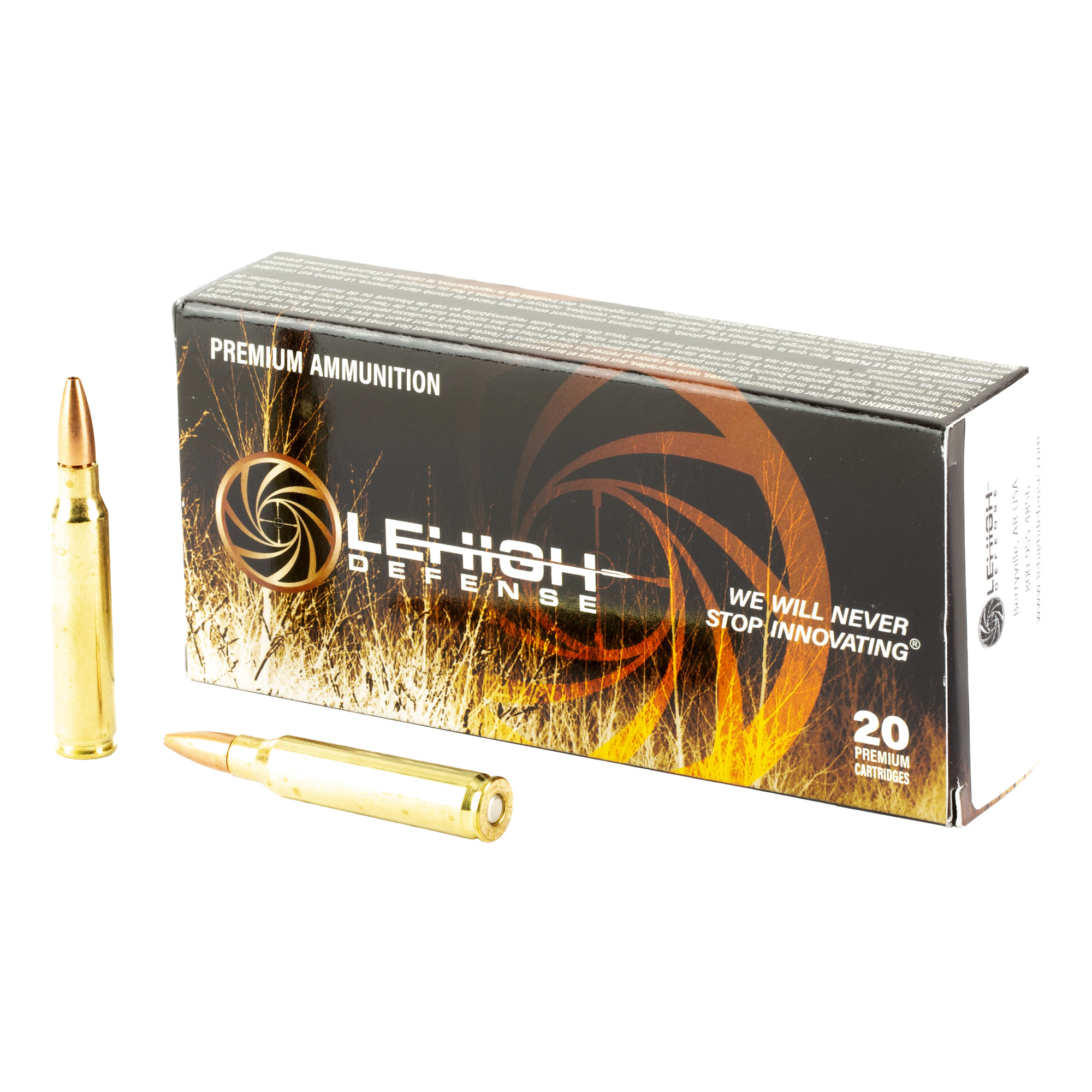 Lehigh Defense LA22362CC Controlled Chaos 223Rem 62gr 20 Rounds