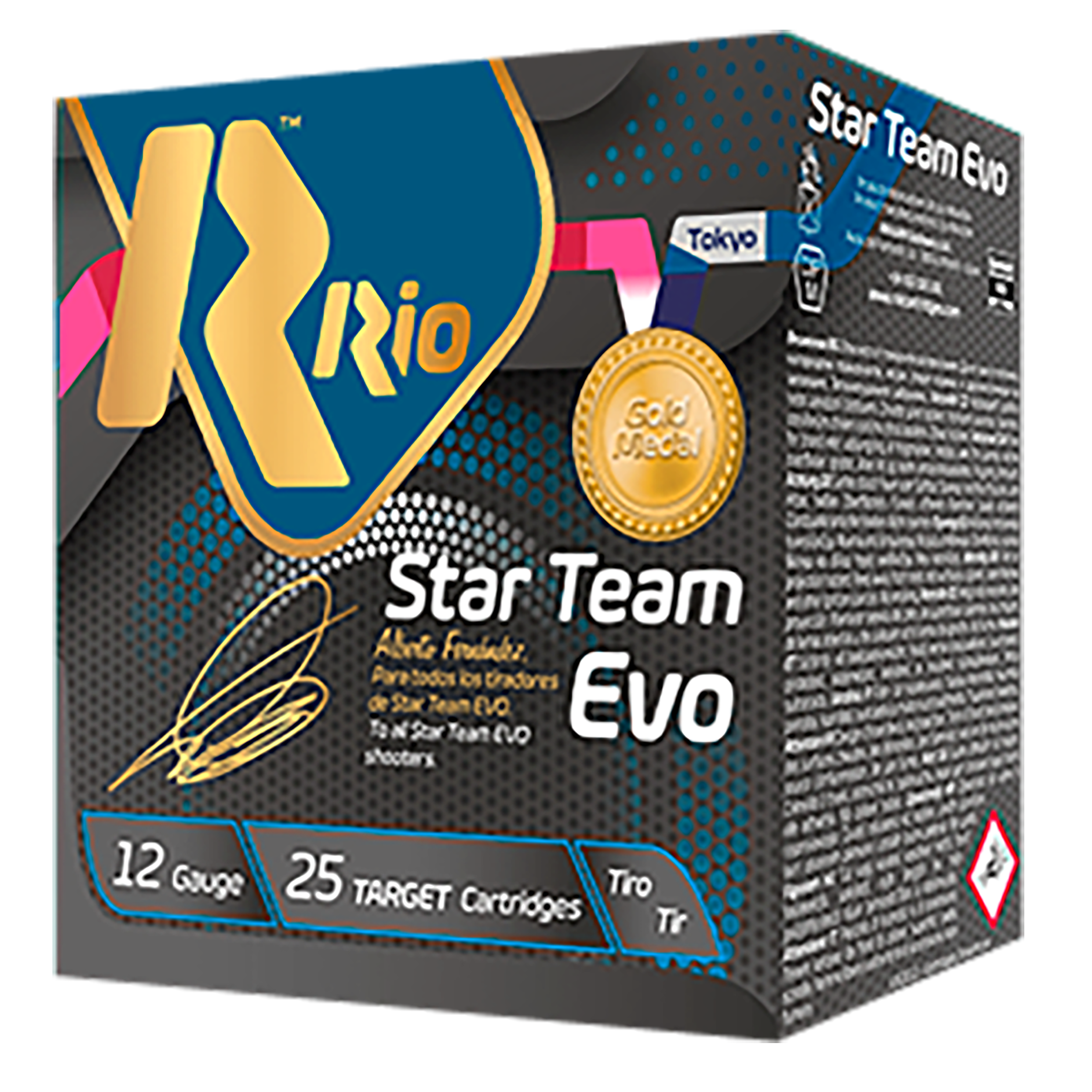 Rio Ammunition STT28LT8 Star Team EVO  12 Gauge 2.75" 1 oz 8 Shot 25 Rounds