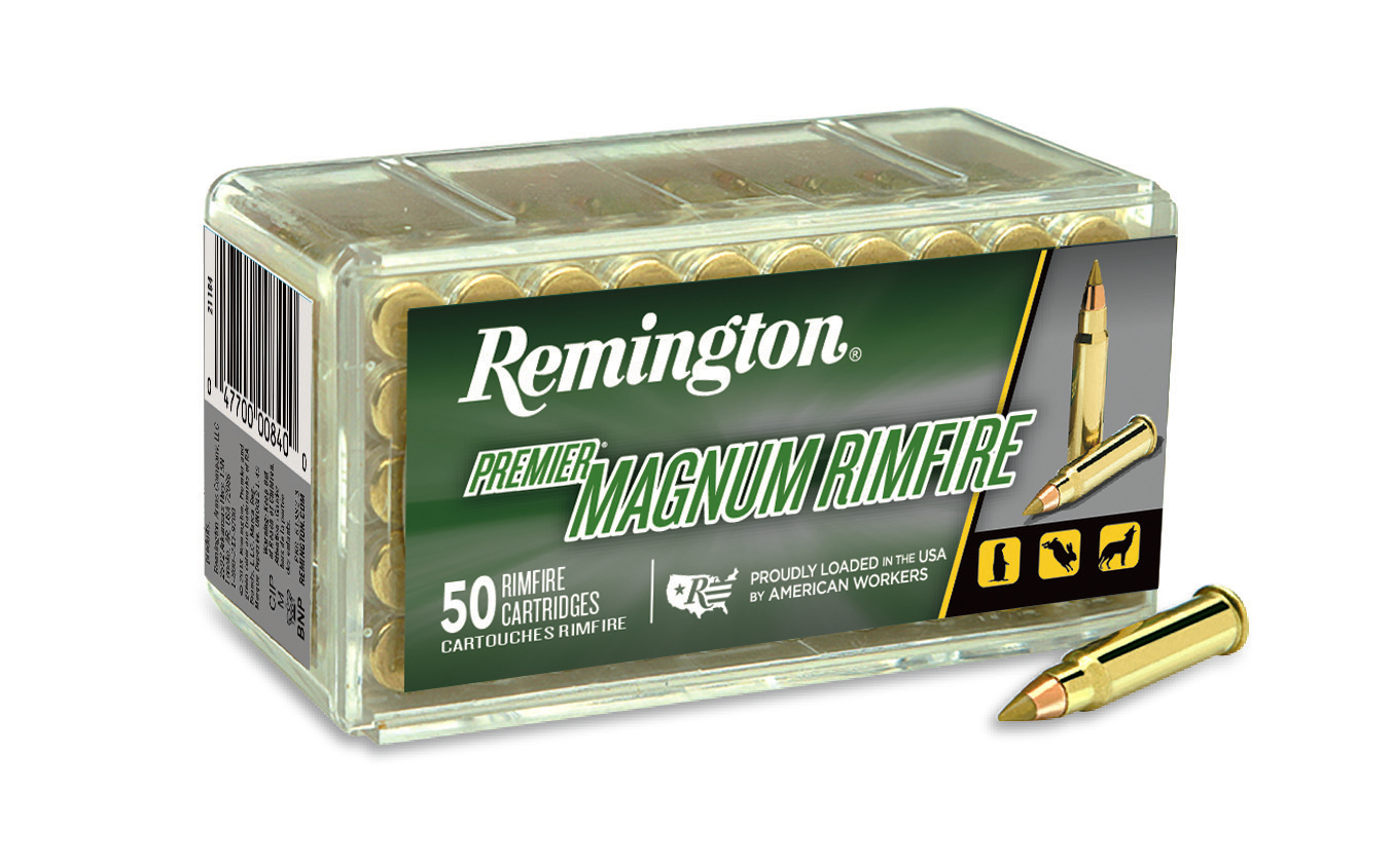 Remington Premier Magnum 17 HMR Jacketed Hollow Point 17 Grain 50 Rounds